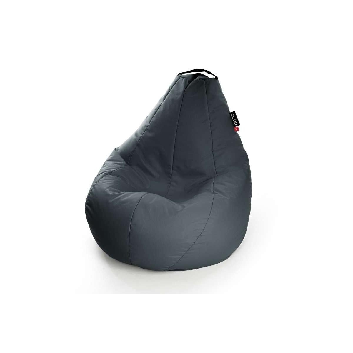 Кресло-мешок Qubo™ Comfort 120 Graphite POP FIT