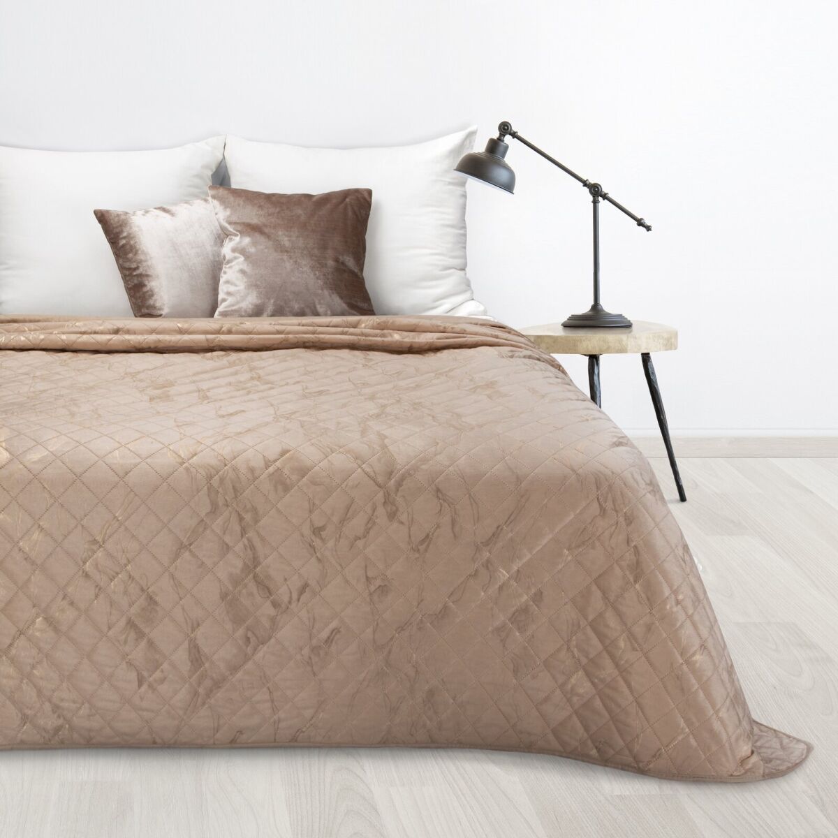 Bedspread D91 Luiz 6 Beige 170 x 210 cm