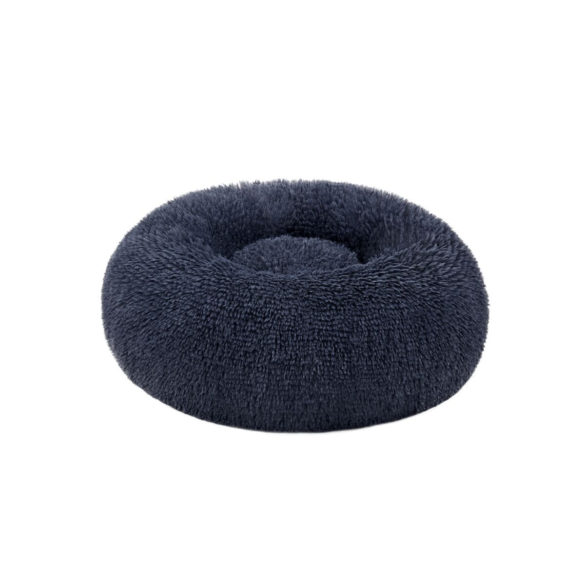 Dog Bed Fluffy Washable Dark Gray