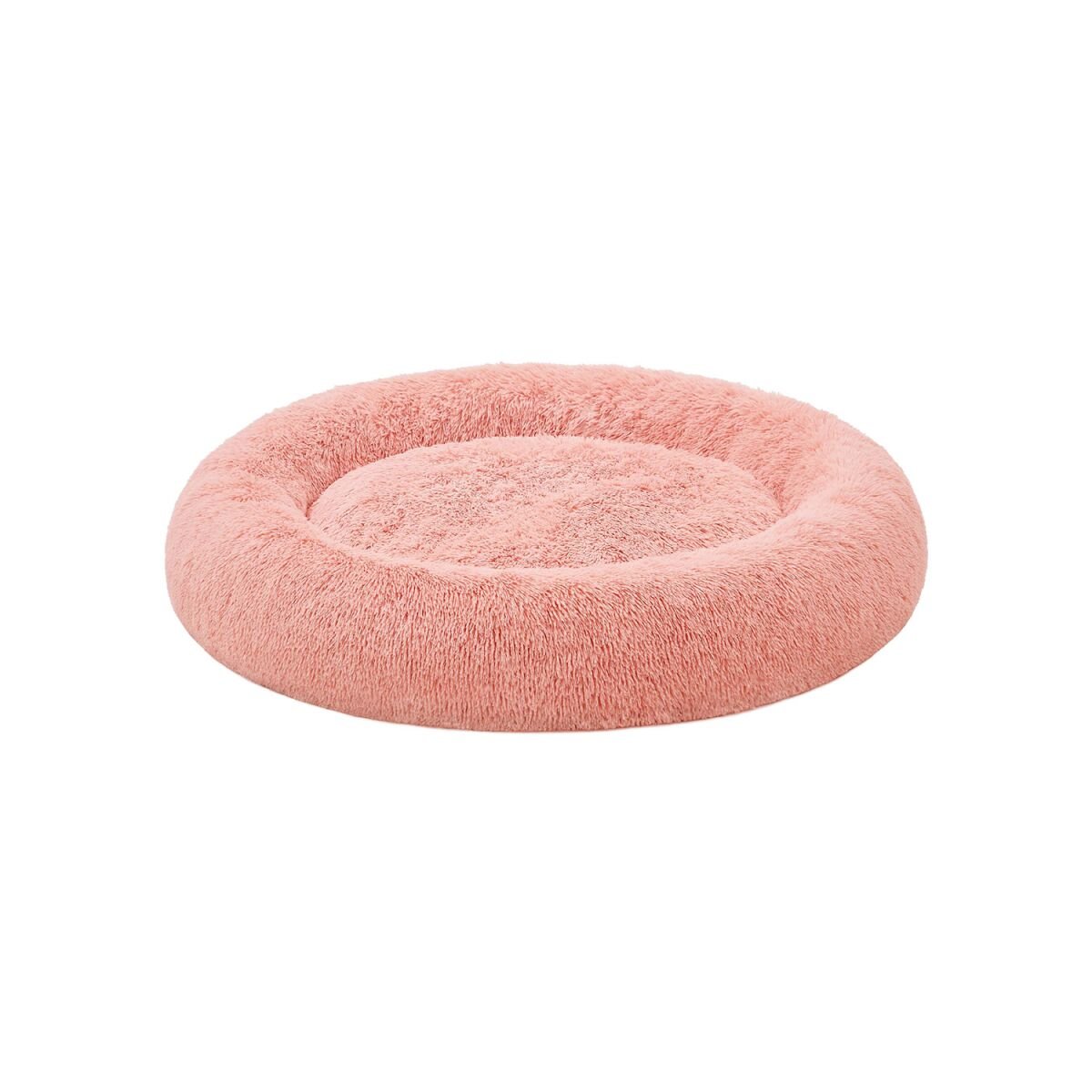 Dog Bed Fluffy 120 cm Washable Pink