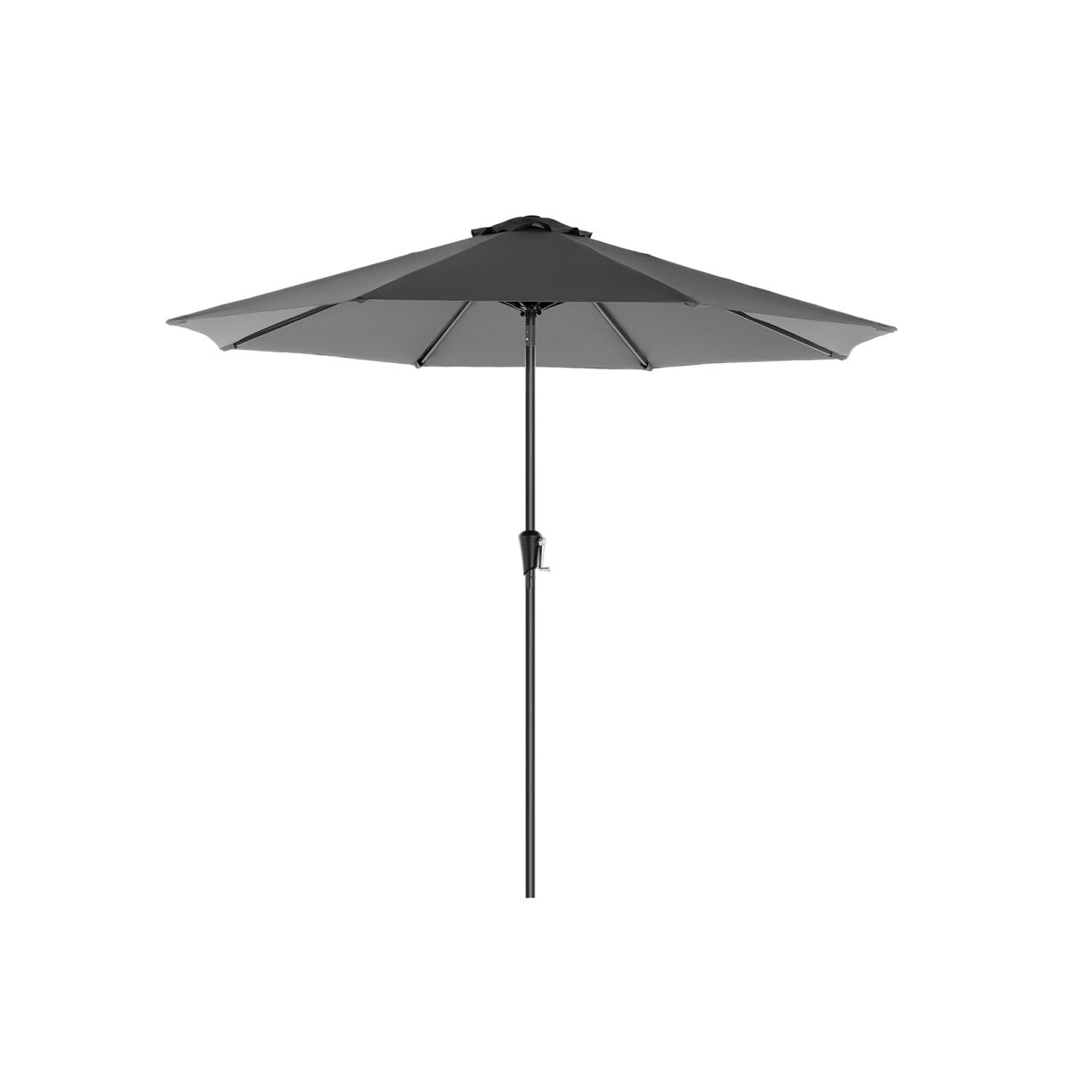 Parasol Ø 300 cm Gray