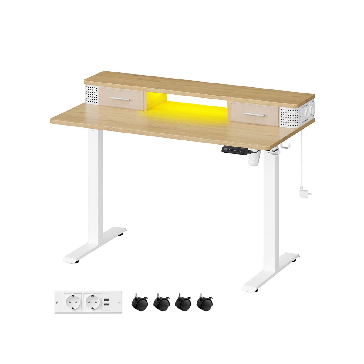 Adjustable Electric Desk 60 x 120 x (72-120) cm