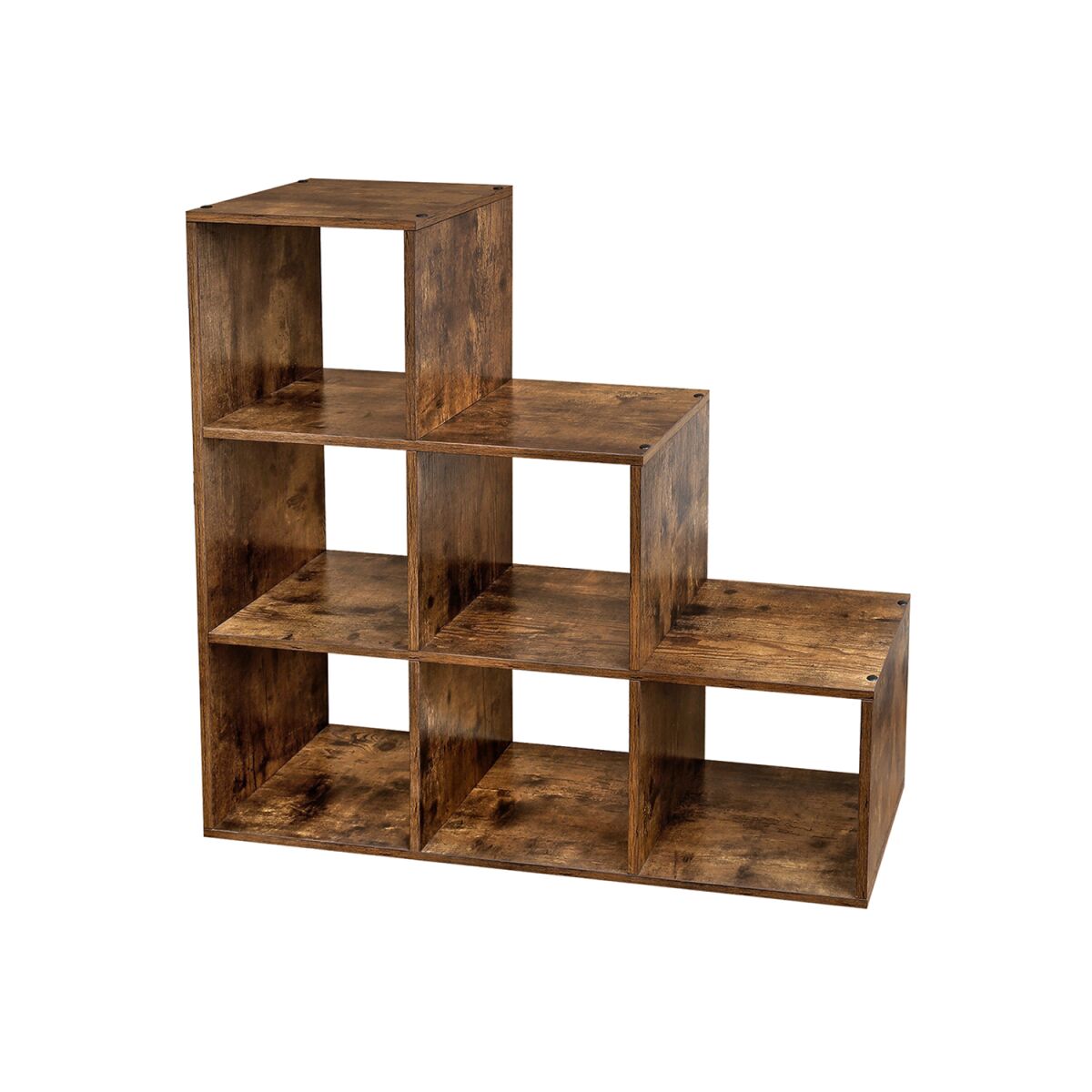 Freestanding Shelf with 6 Cubes