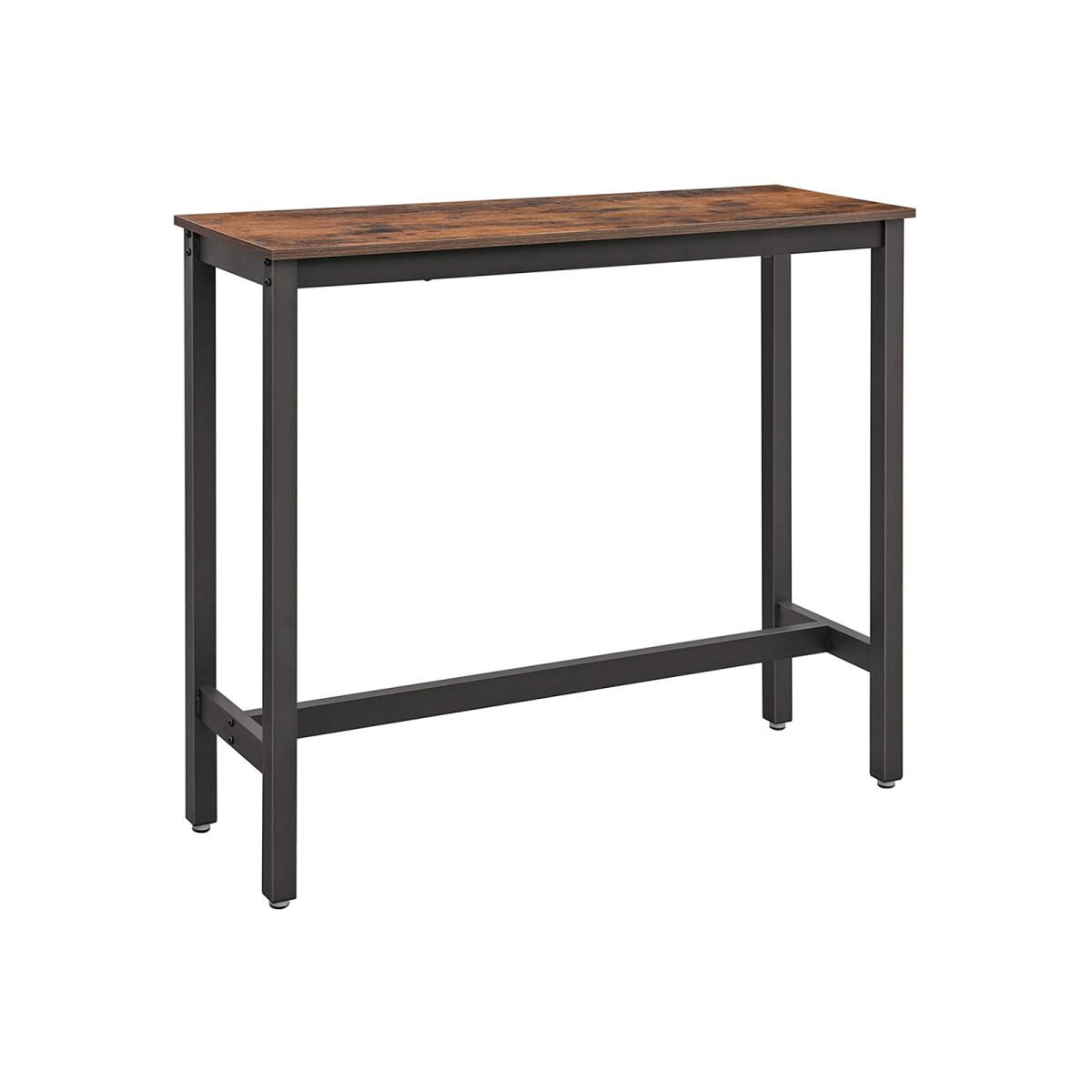 Narrow Industrial-Style Bar Table