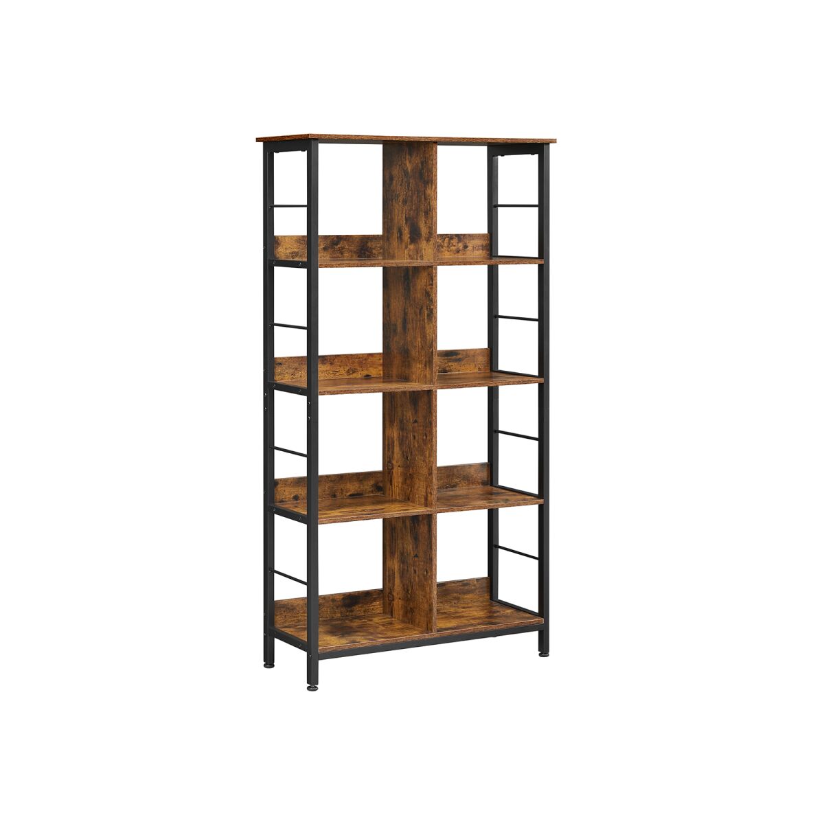 Freestanding Shelf Vintage Brown-Black