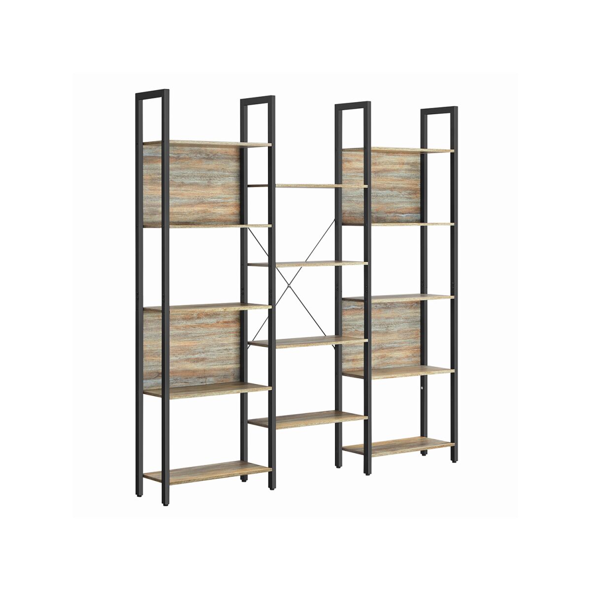 Freestanding Shelf Unit with 14 Shelves