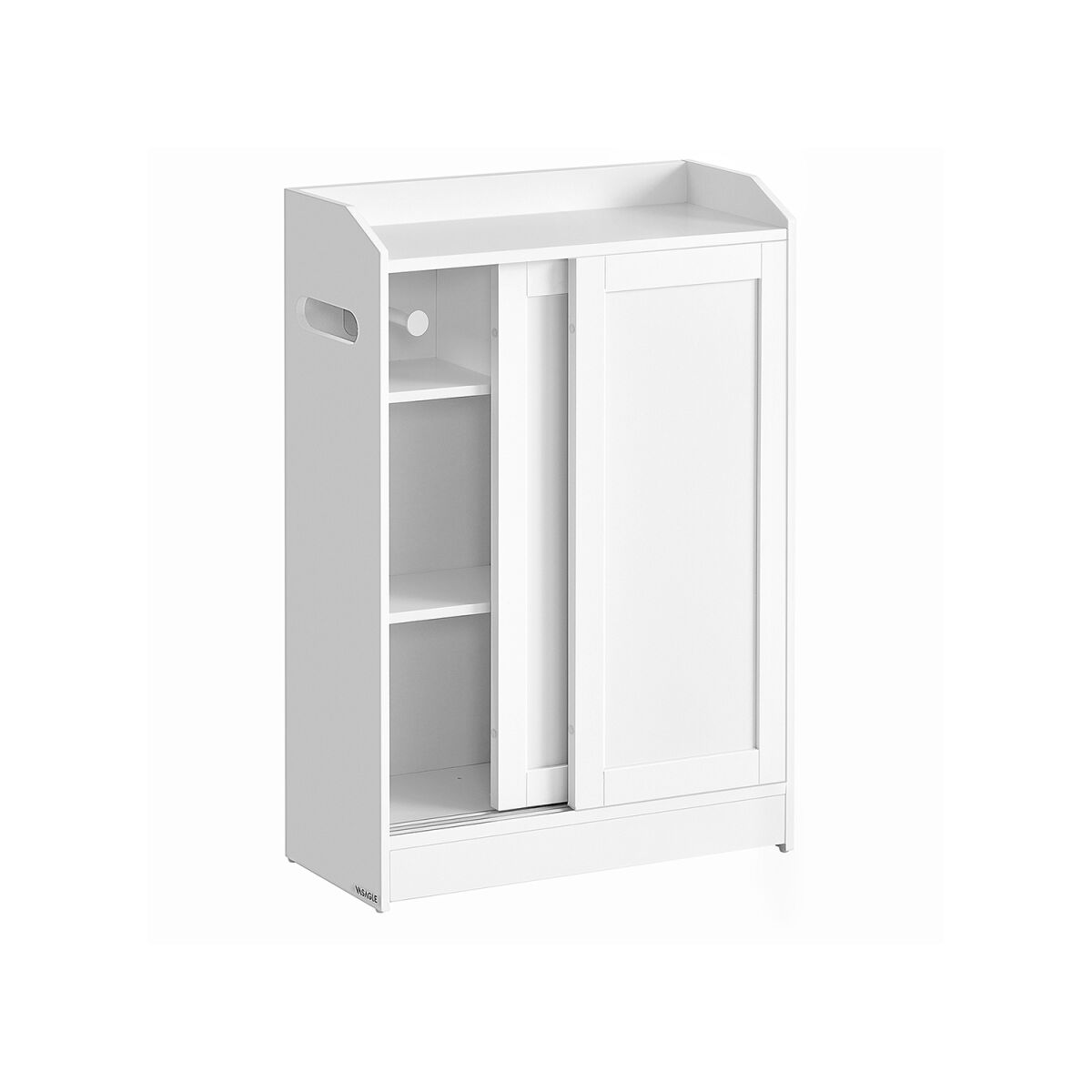 Bathroom Cabinet with Adjustable Shelves Cloud White