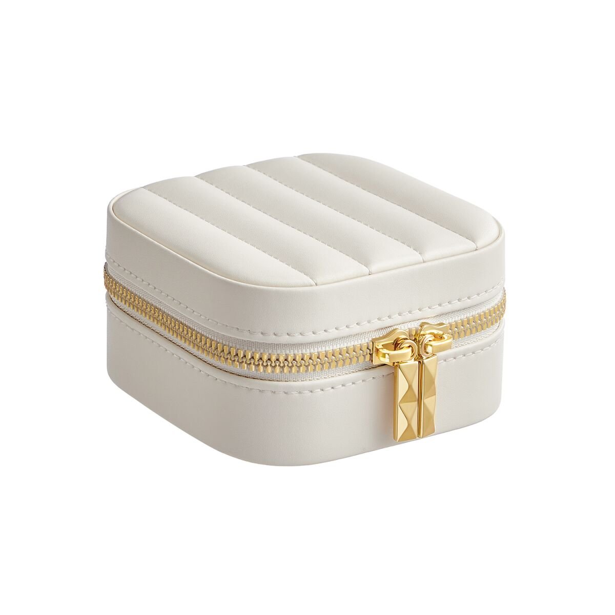 SONGMICS HOME ANAH Collection – Jewelry Box Travel Cloud White