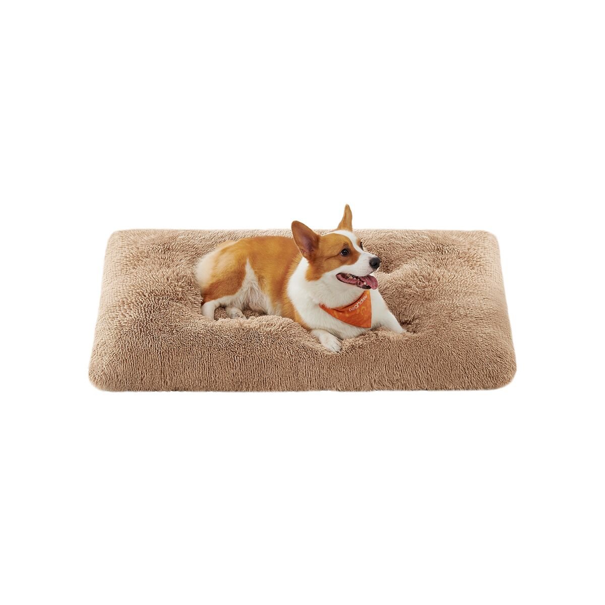 Dog Bed with Soft Padding 110 x 73 cm