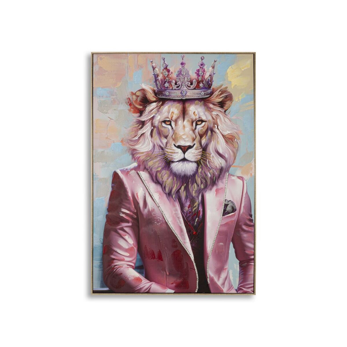 Seinapilt Raamiga “King” – Suurus 82×4,5×122 cm