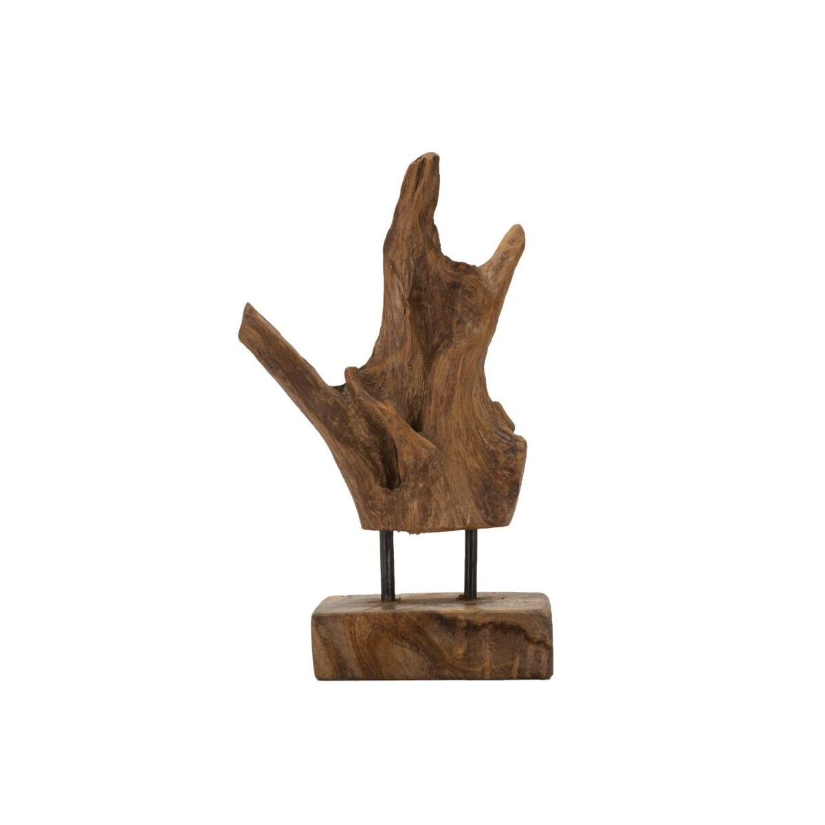 Dekoratiivkuju Akar Teak Puit, 20x11x34 cm