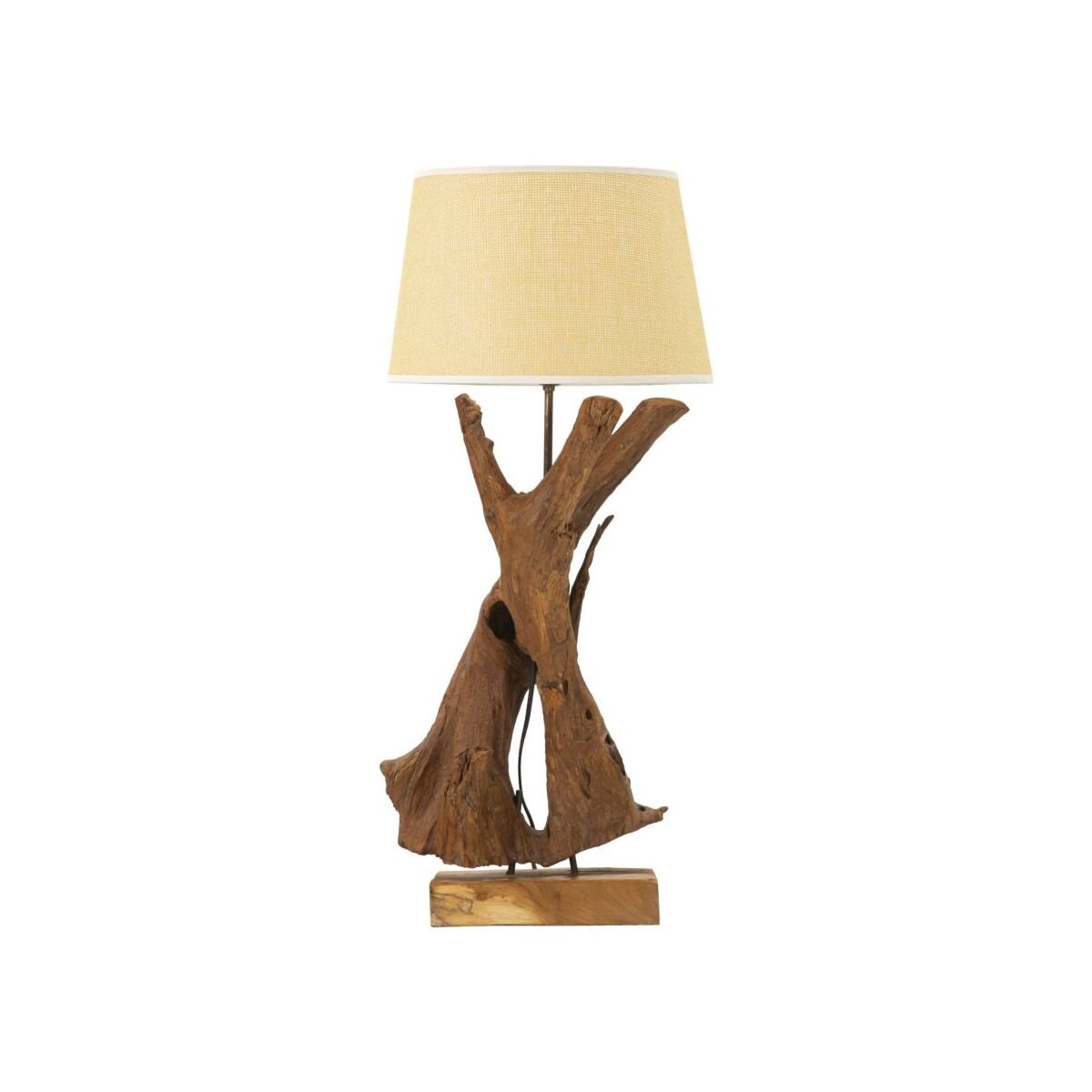 LAMPADA TEAK DA TAVOLO CM Ø 35X80