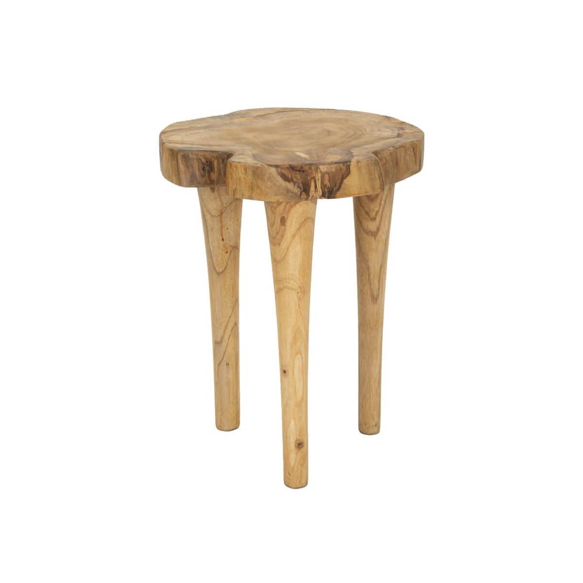 KURSI STOOL TEAK CM Ø 35X45