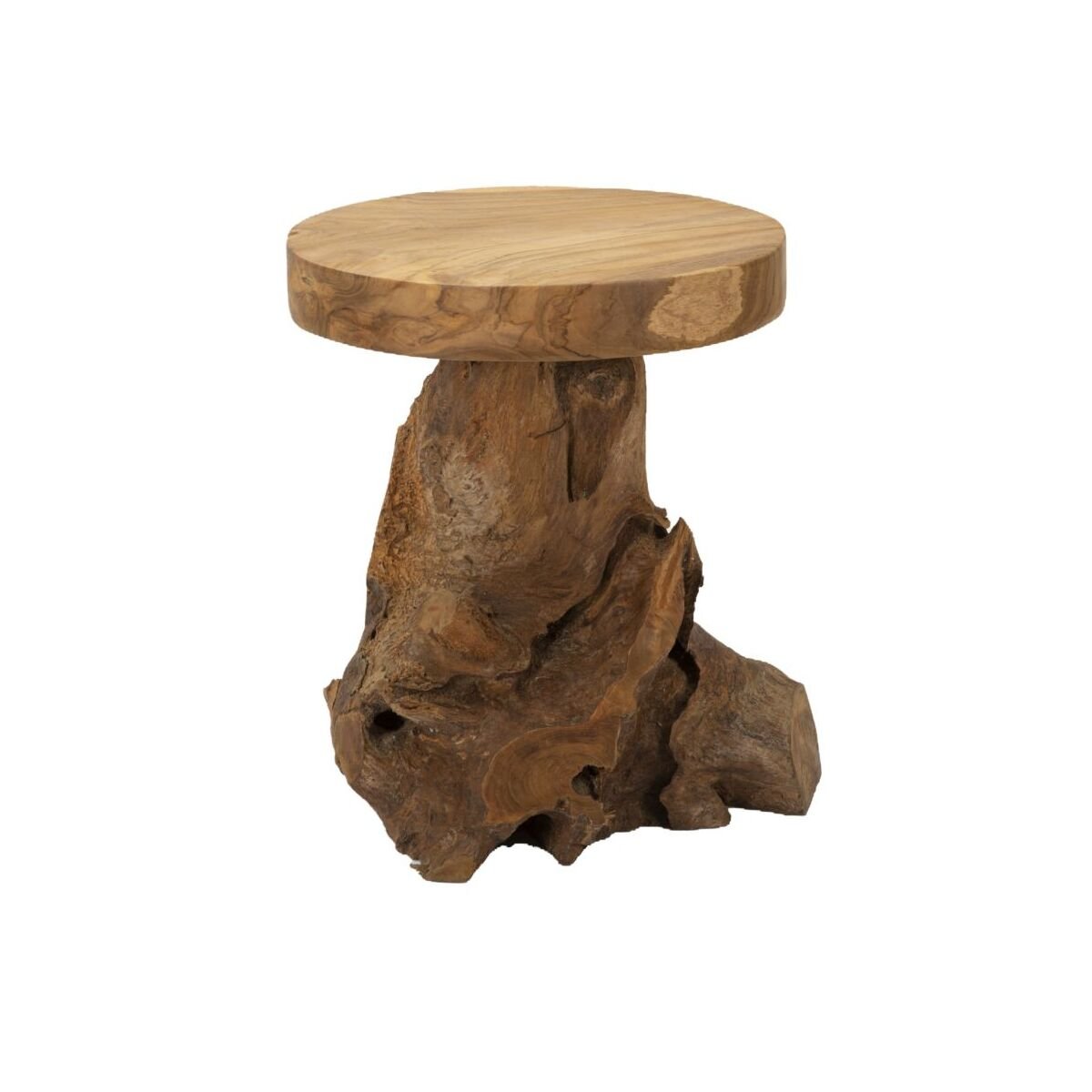 JAMET STOOL TEAK CM Ø 35X40