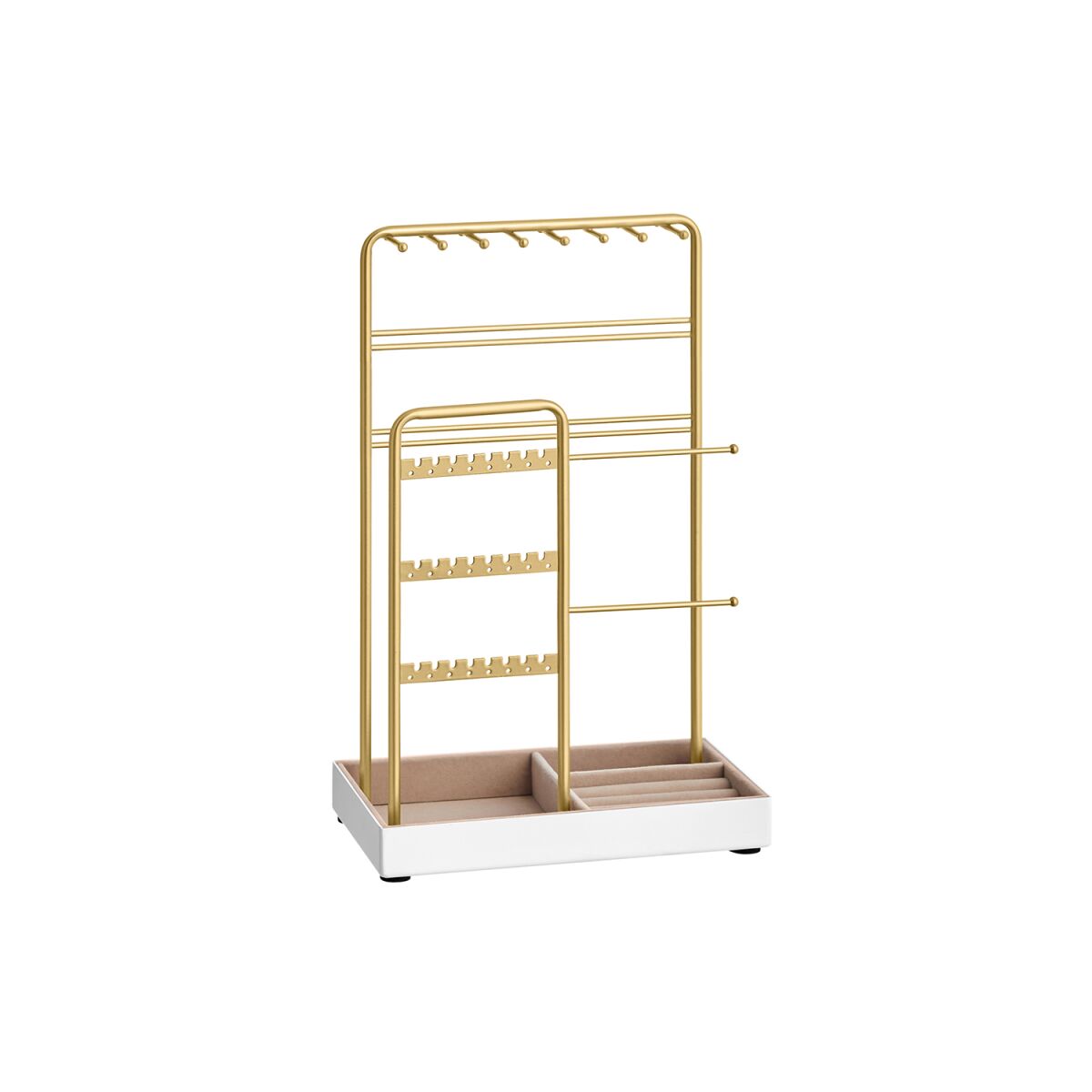 Jewelry Stand Metal Frame Gift Idea in Gold