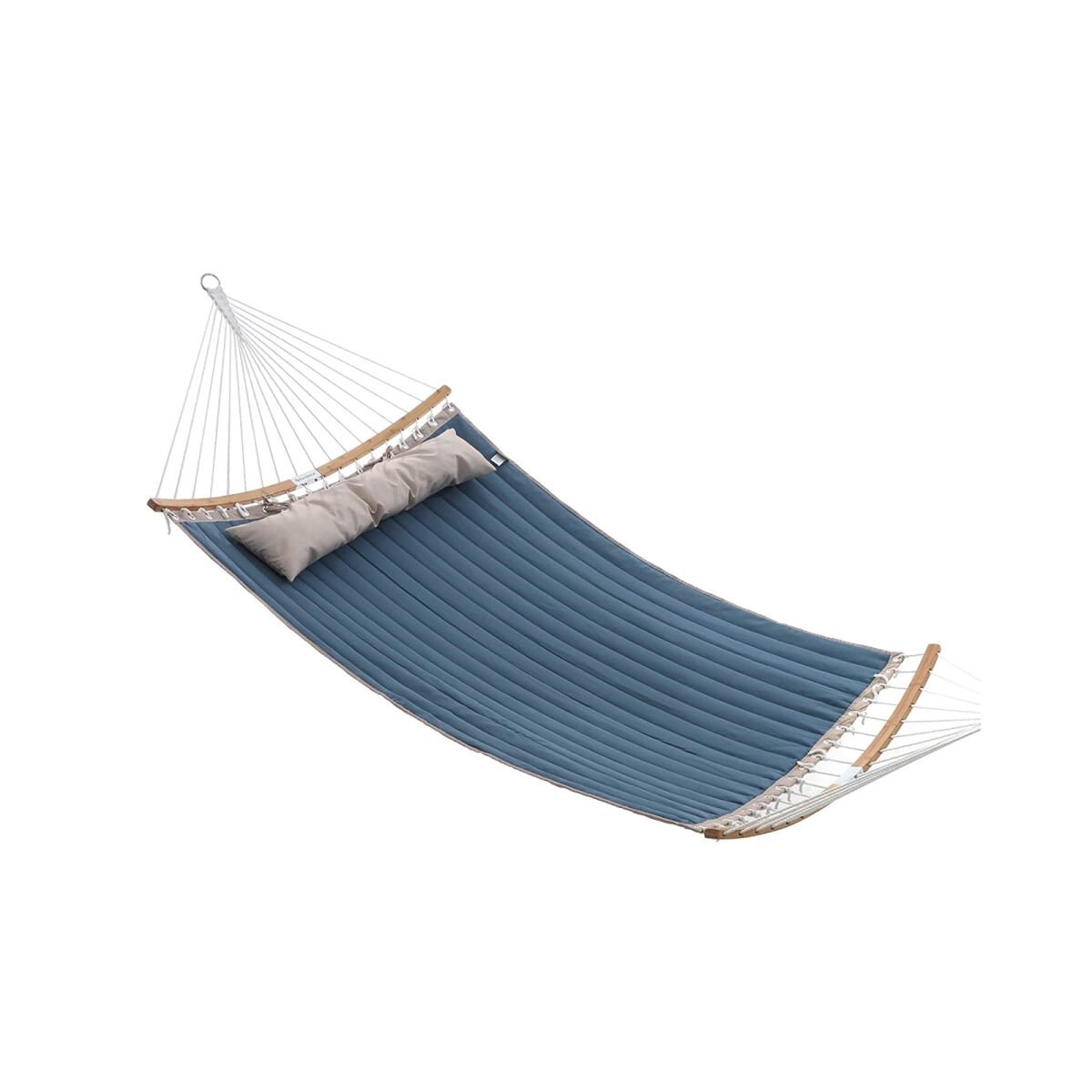 Hammock for Two People in Blue-Beige