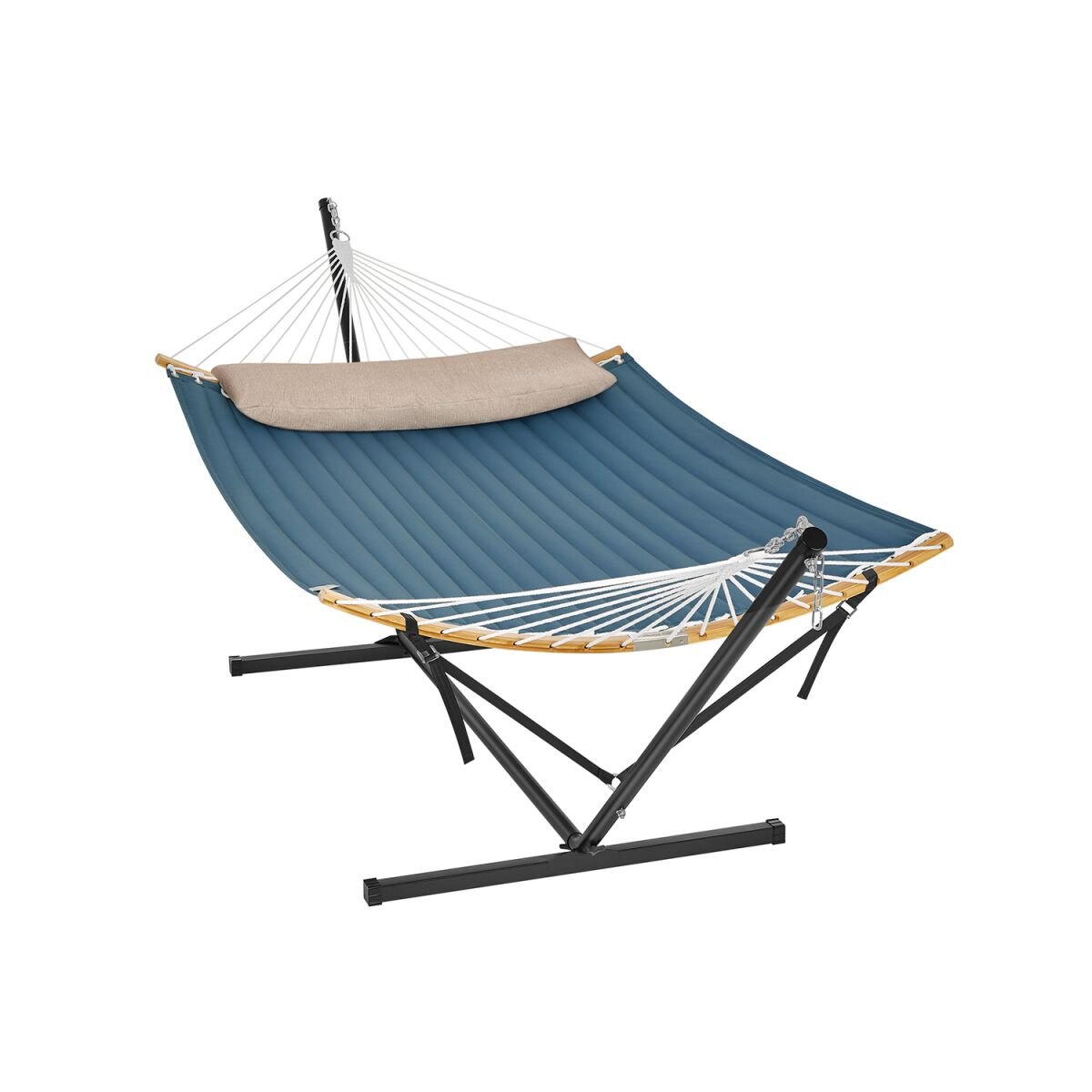 Hammock with Metal Frame Blue