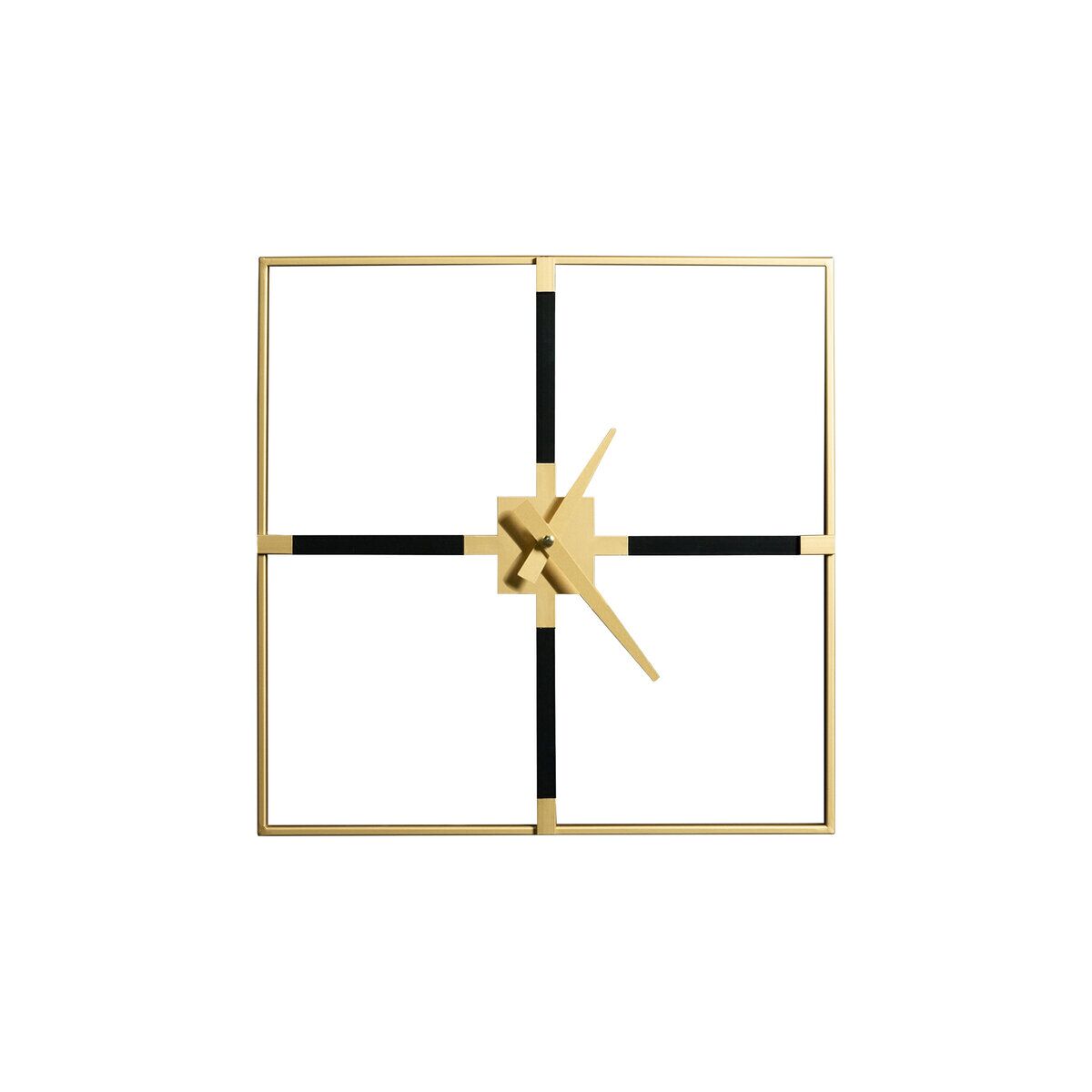 Decorative Clock 24 80 x 5 x 80 cm Black