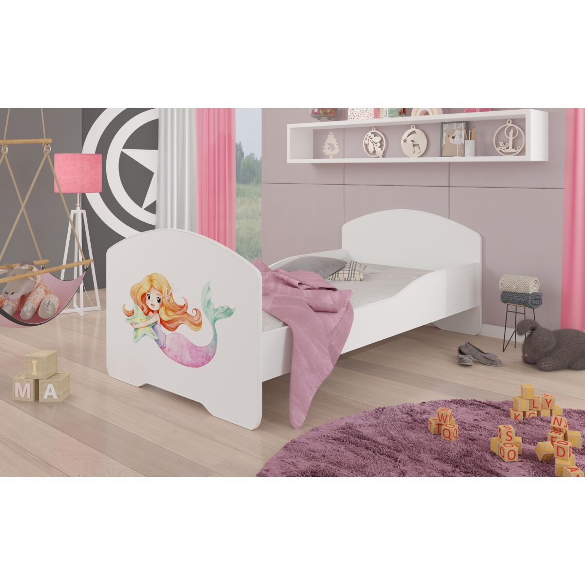 White + MERMAID WITH A STAR