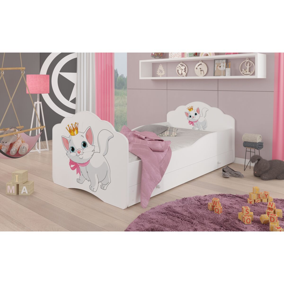 Кровать с матрасом и ящиком CASIMO Кровать с матрасом и ящиком CASIMO