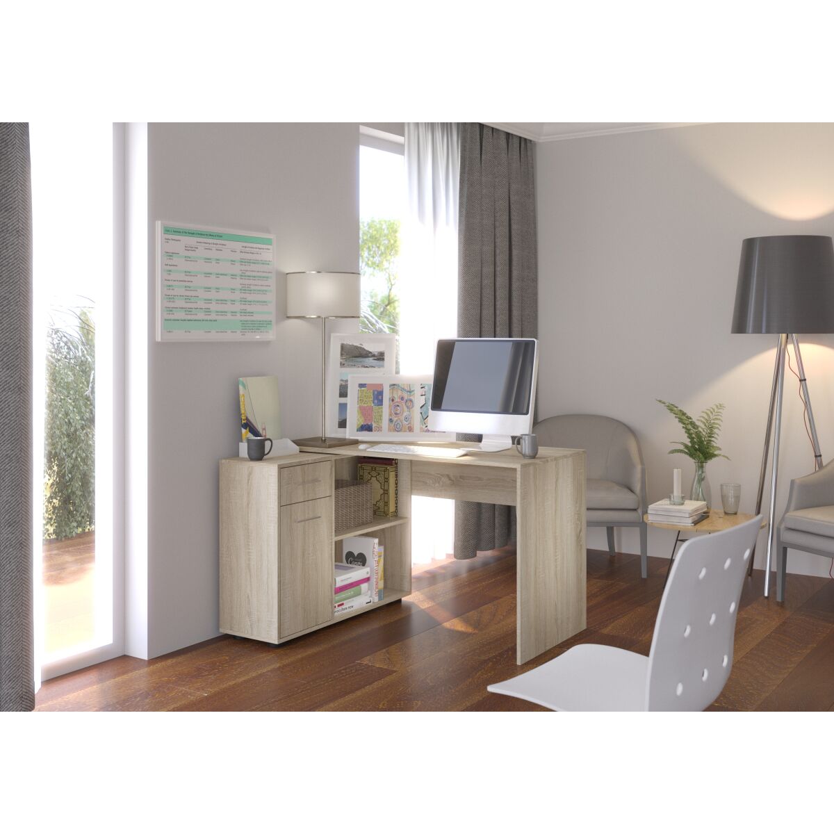 Corner desk SAULO