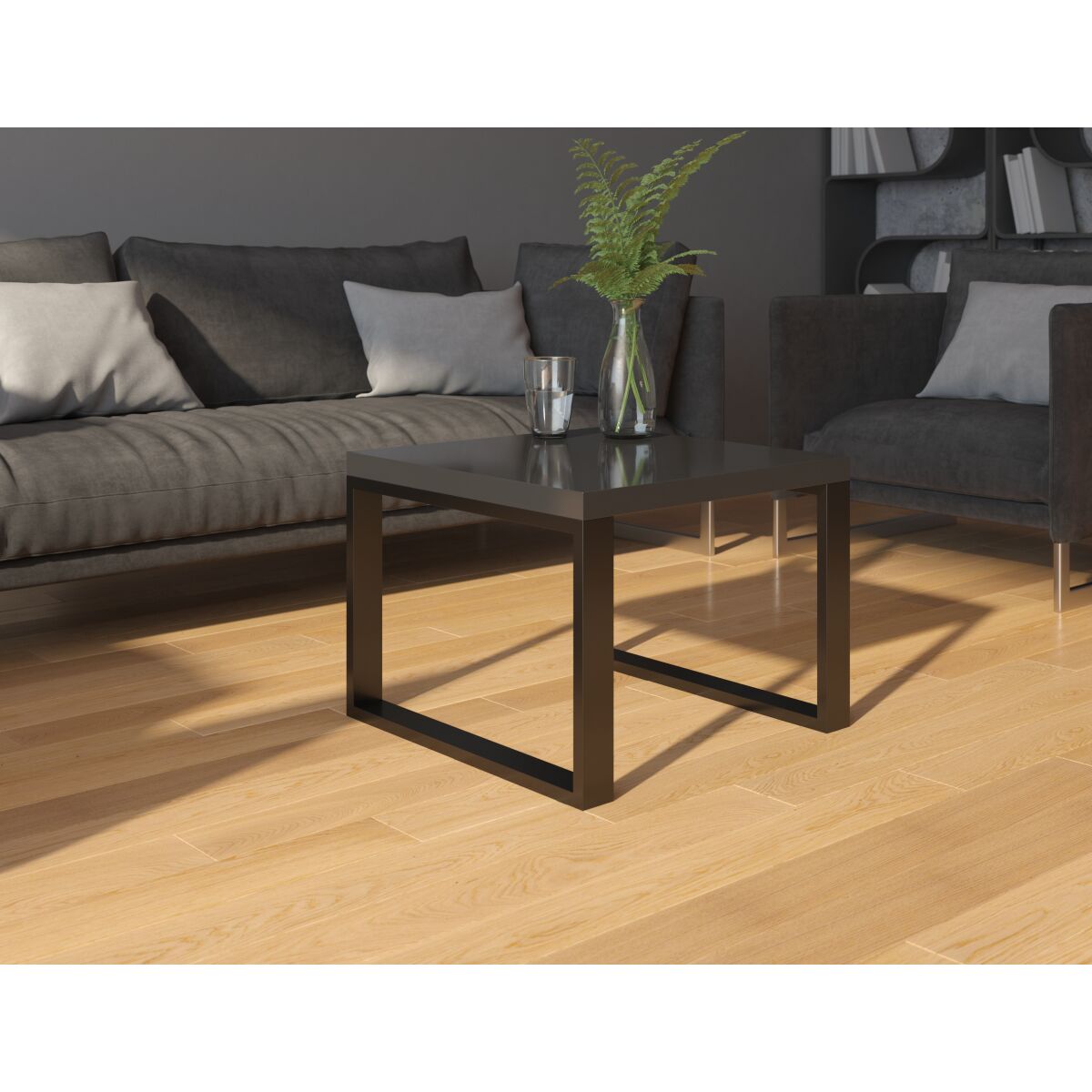 Black Shine + Black Mat