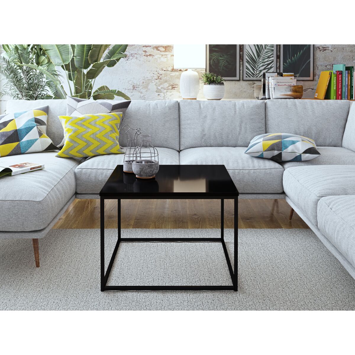 Black Shine + Black Mat