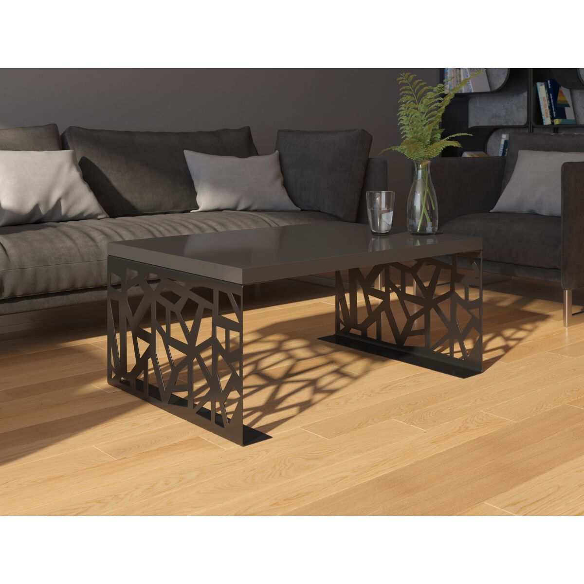 Black Shine + Black Mat