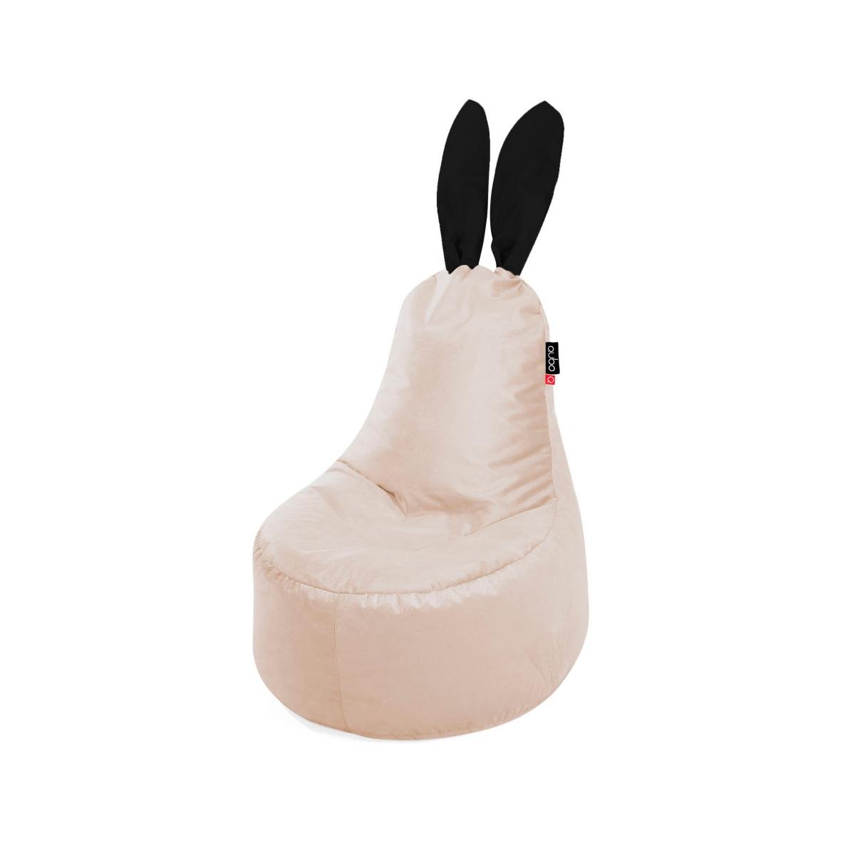 Kott-tool Qubo™ Mommy Rabbit Black Ears Praline VELVET FIT