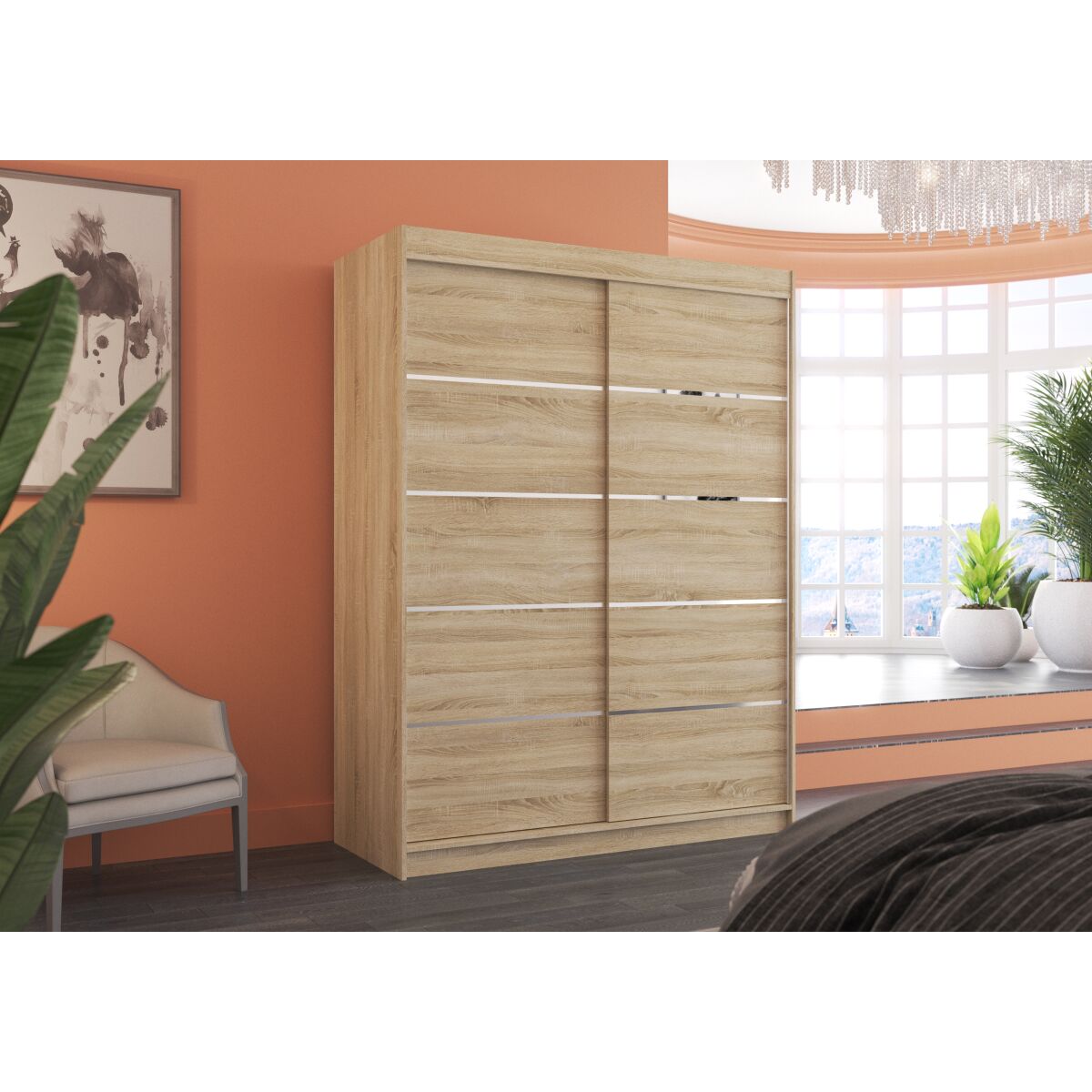 Sliding wardrobe LUFT 150 Sliding wardrobe LUFT 150