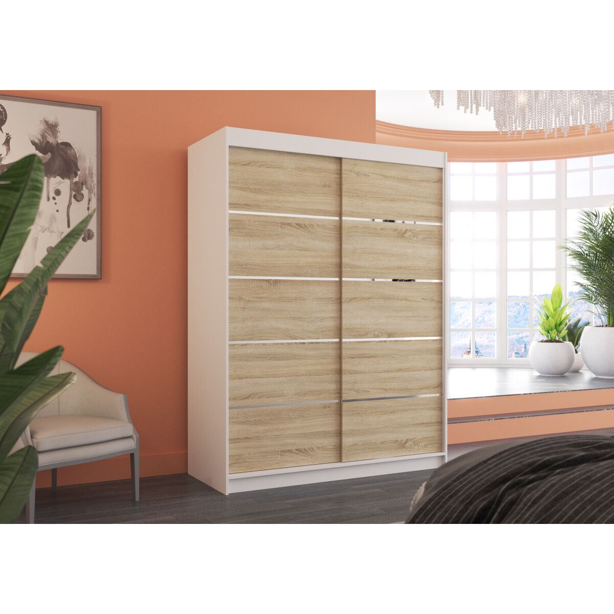 Sliding wardrobe LUFT 150 Sliding wardrobe LUFT 150