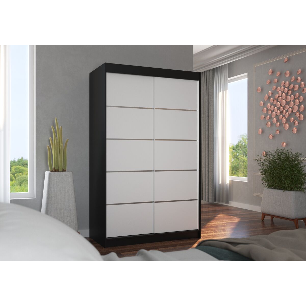 Sliding wardrobe BENISSO 120 Sliding wardrobe BENISSO 120