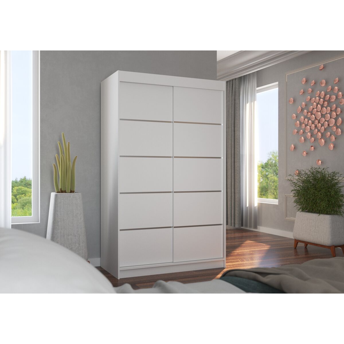 Sliding wardrobe BENISSO 120 Sliding wardrobe BENISSO 120
