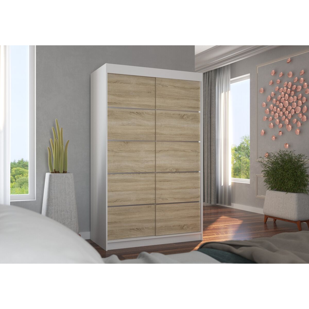 Sliding wardrobe BENISSO 120 Sliding wardrobe BENISSO 120