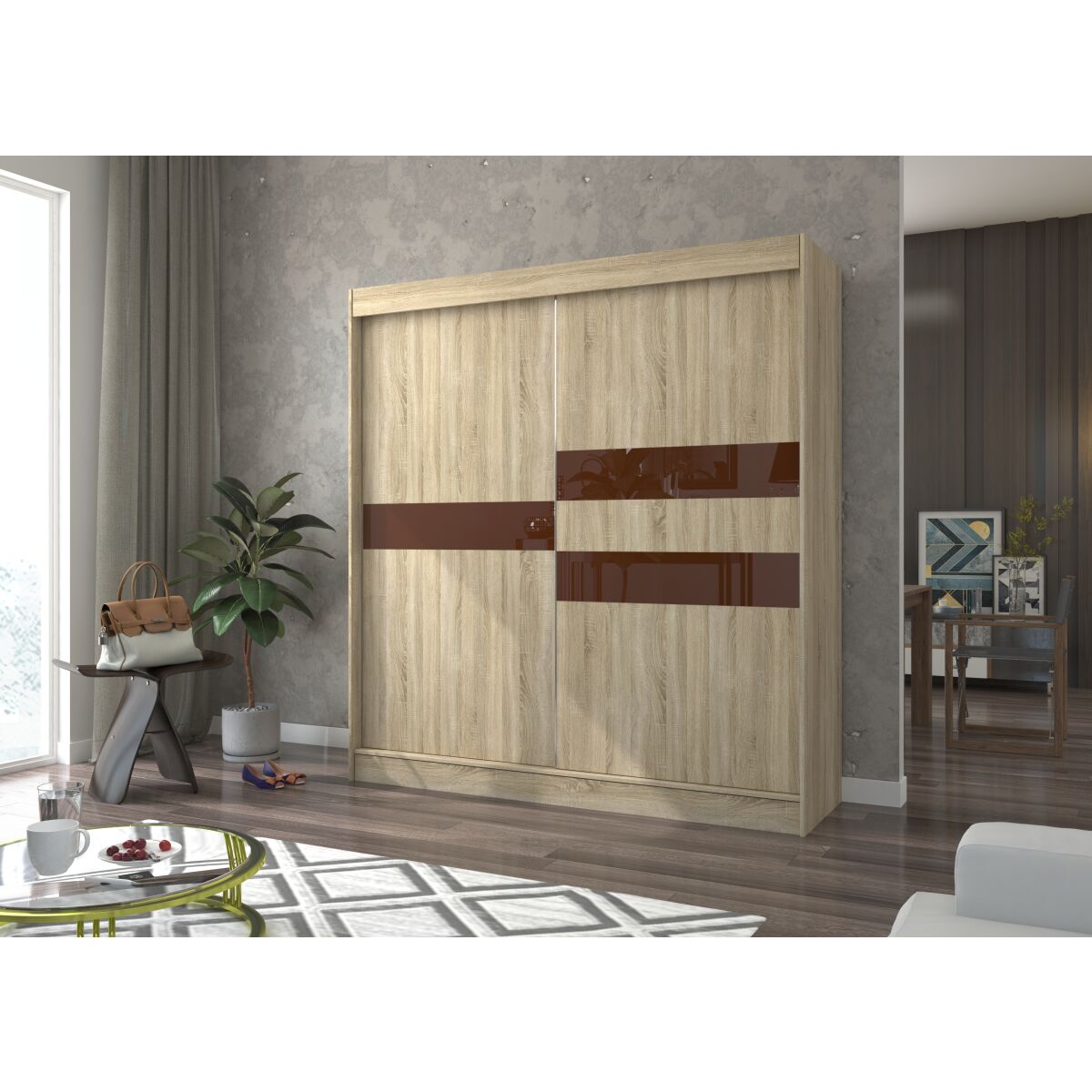 Sonoma + Choco Lacobel