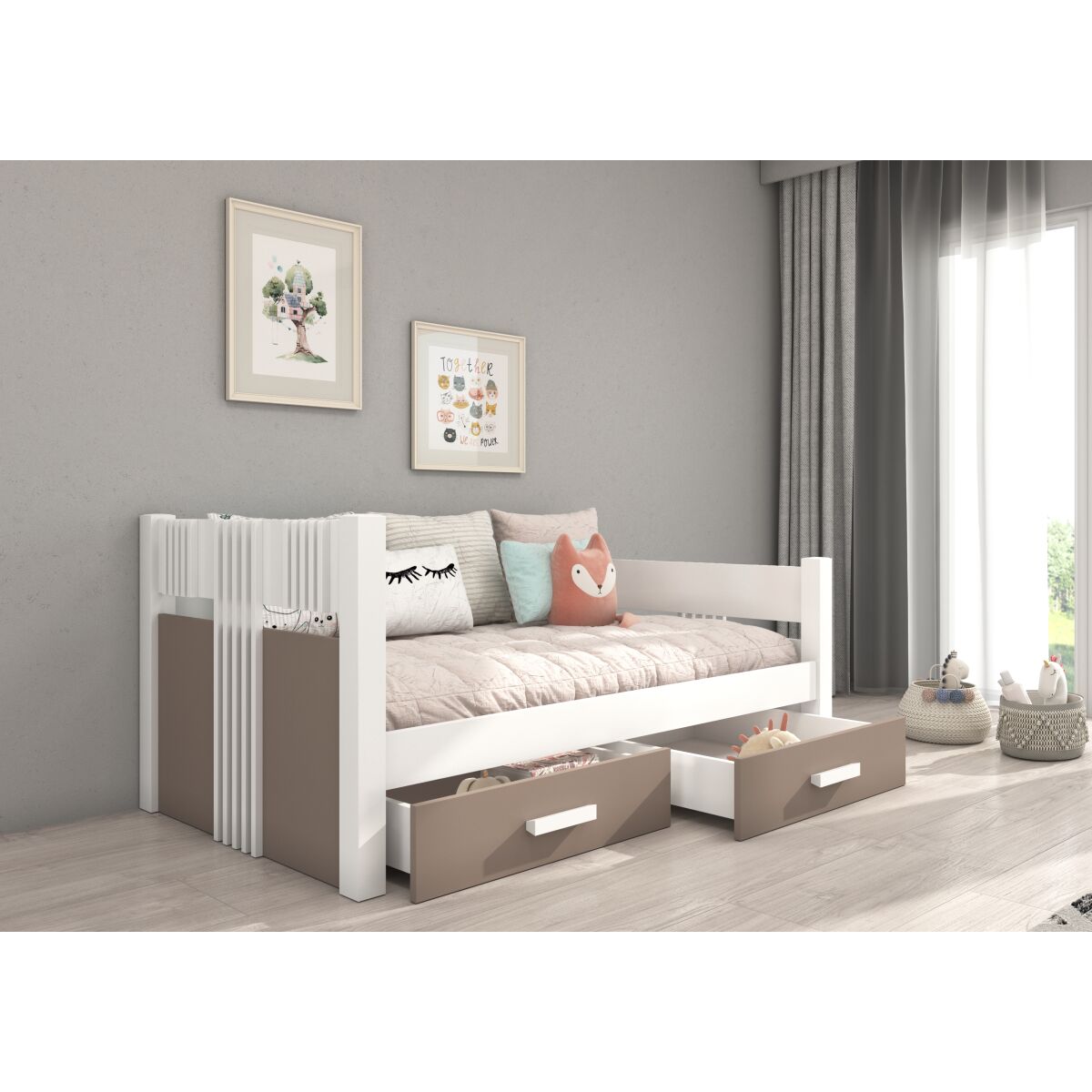 Single bed BIBI