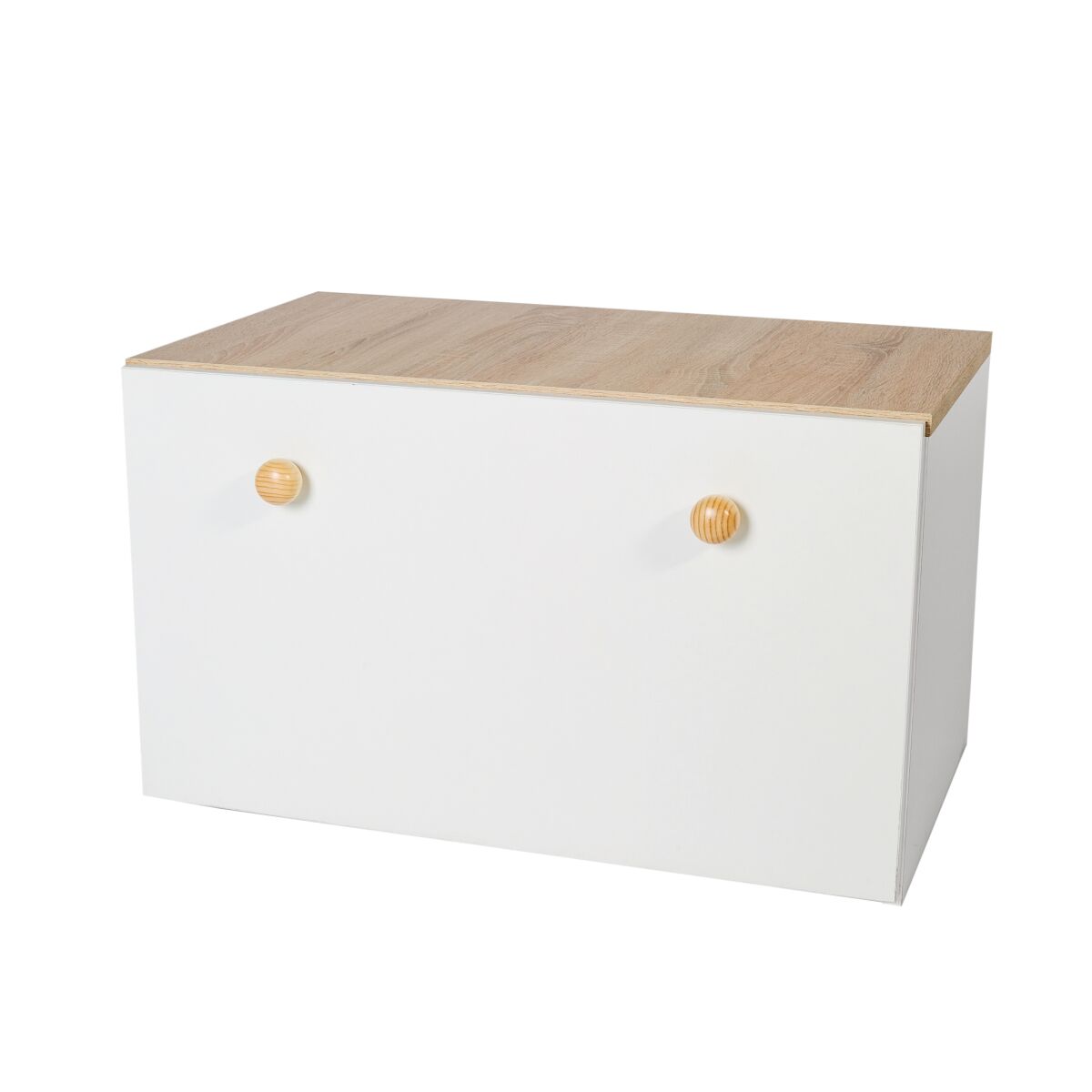 Toy box INGA – White + Sonoma Toy box INGA – White + Sonoma