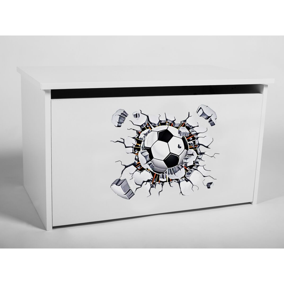 Toy box DARIA – White + BALL Toy box DARIA – White + BALL