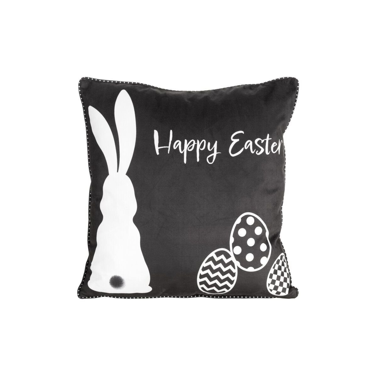 Декоративная наволочка 45 x 45 см Черный