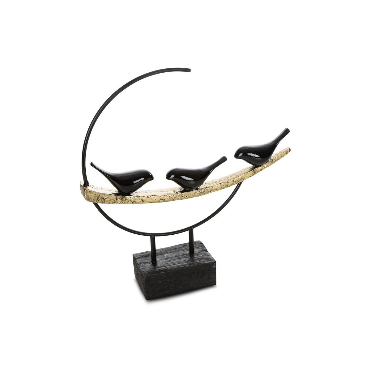 Decorative Figurine Sema (02) 36 x 8 x 36 cm Black