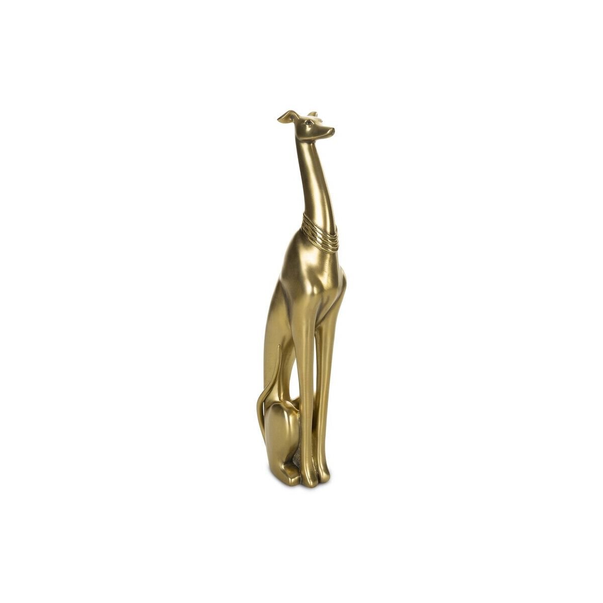 Decorative Figurine Dog (02) 13 x 9 x 48 cm Gold