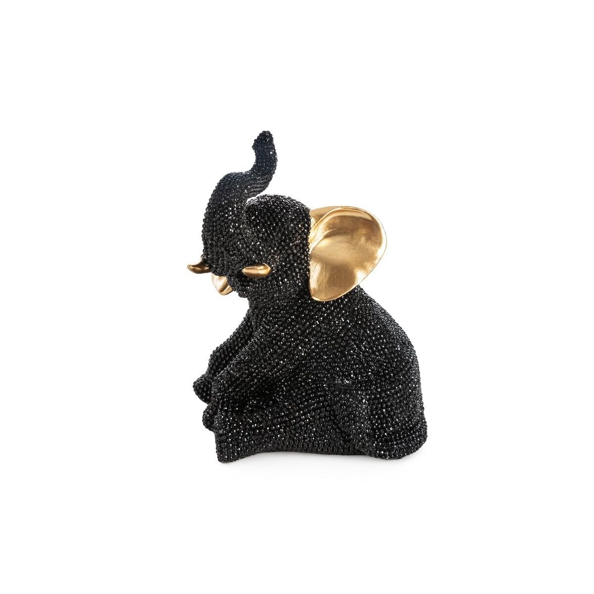 Decorative Figurine ELDO Black 12 x 14 x 18 cm