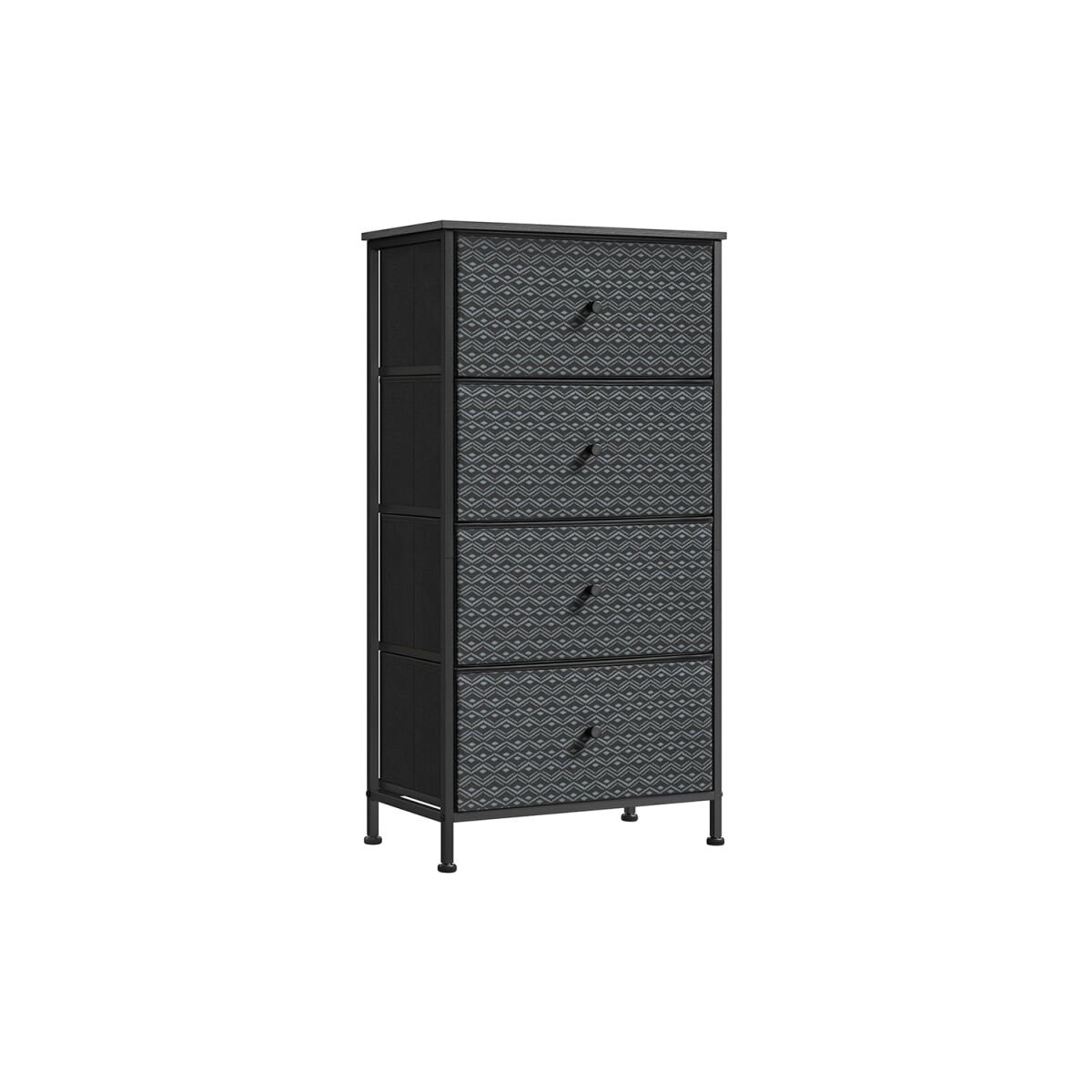 Laundry Dresser with 4 Fabric Drawers