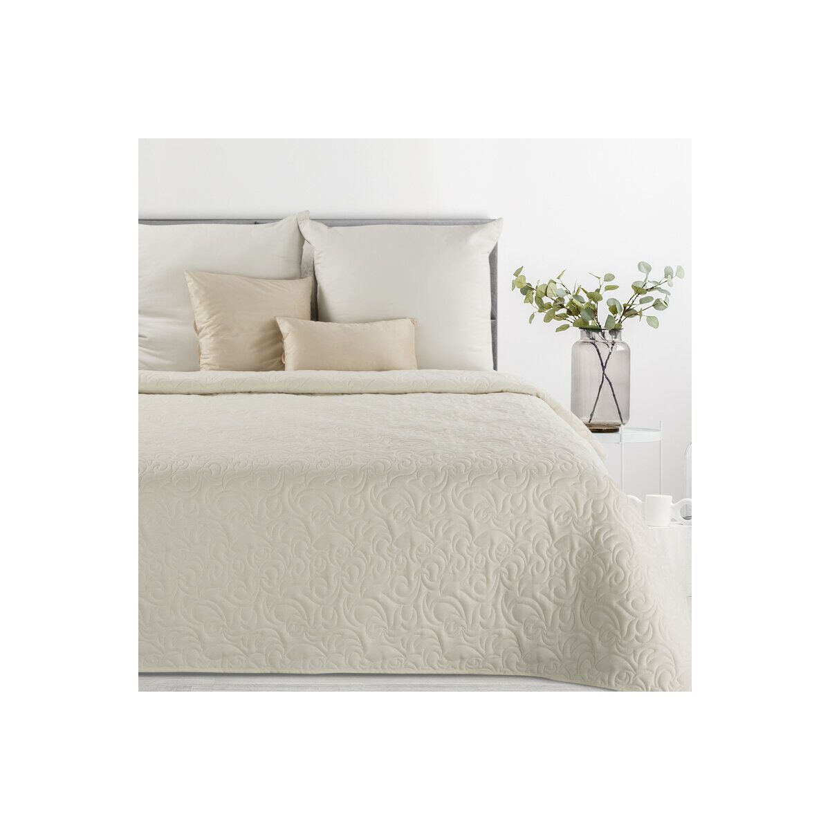 Linane voodikate Cream 170 x 210 cm