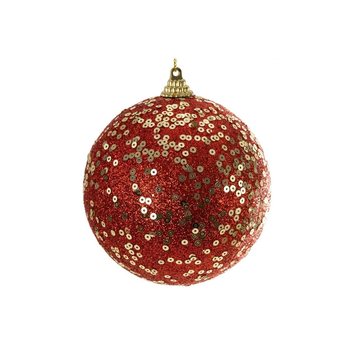 Christmas Ornament 10 cm Red