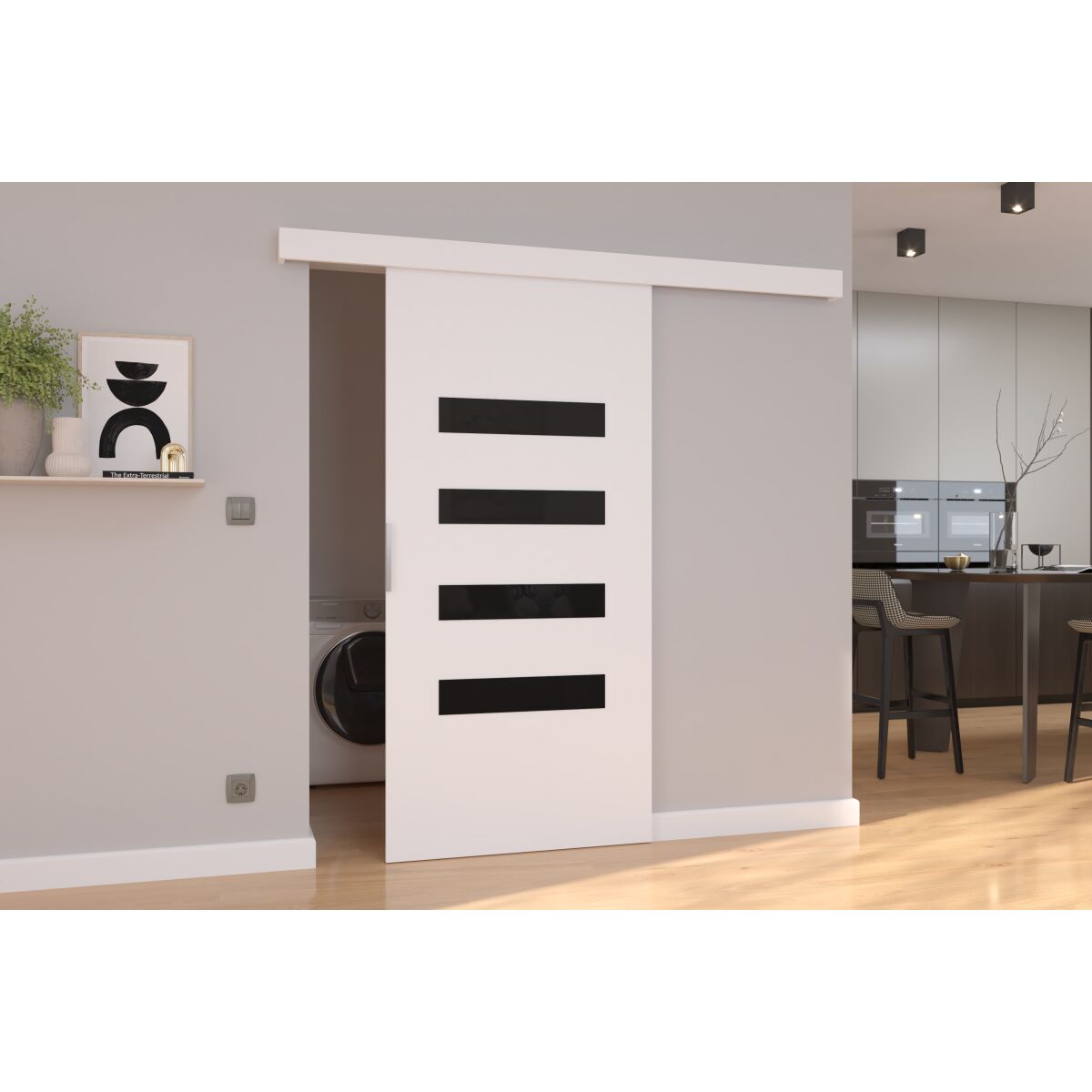 White + Black Lacobel