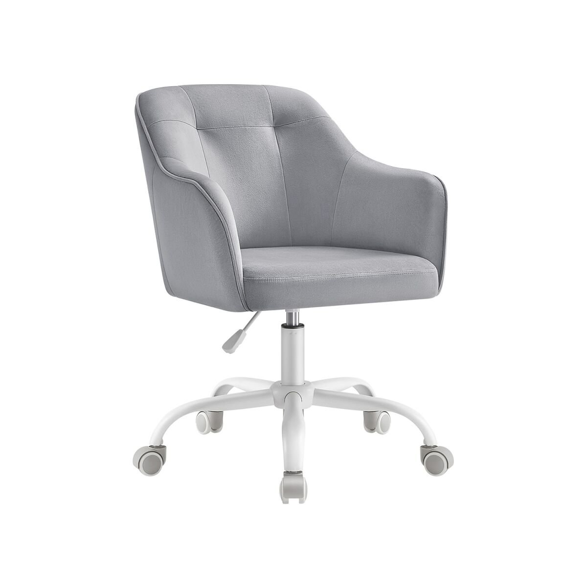 Office Chair Supports up to 110 kg, Dove Grey