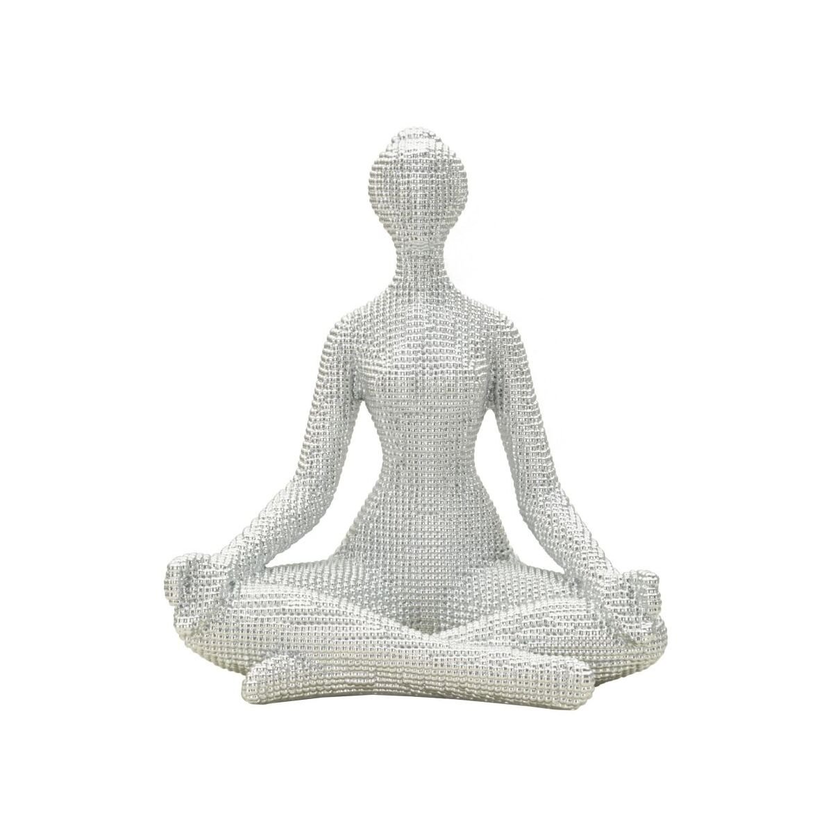 Jooga Naine Hõbedane 20,5×15,5×23 CM