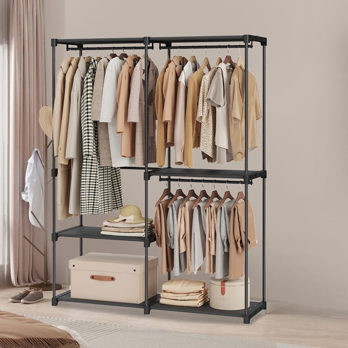 Open Wardrobe, Clothes Rack, Clothes Rail