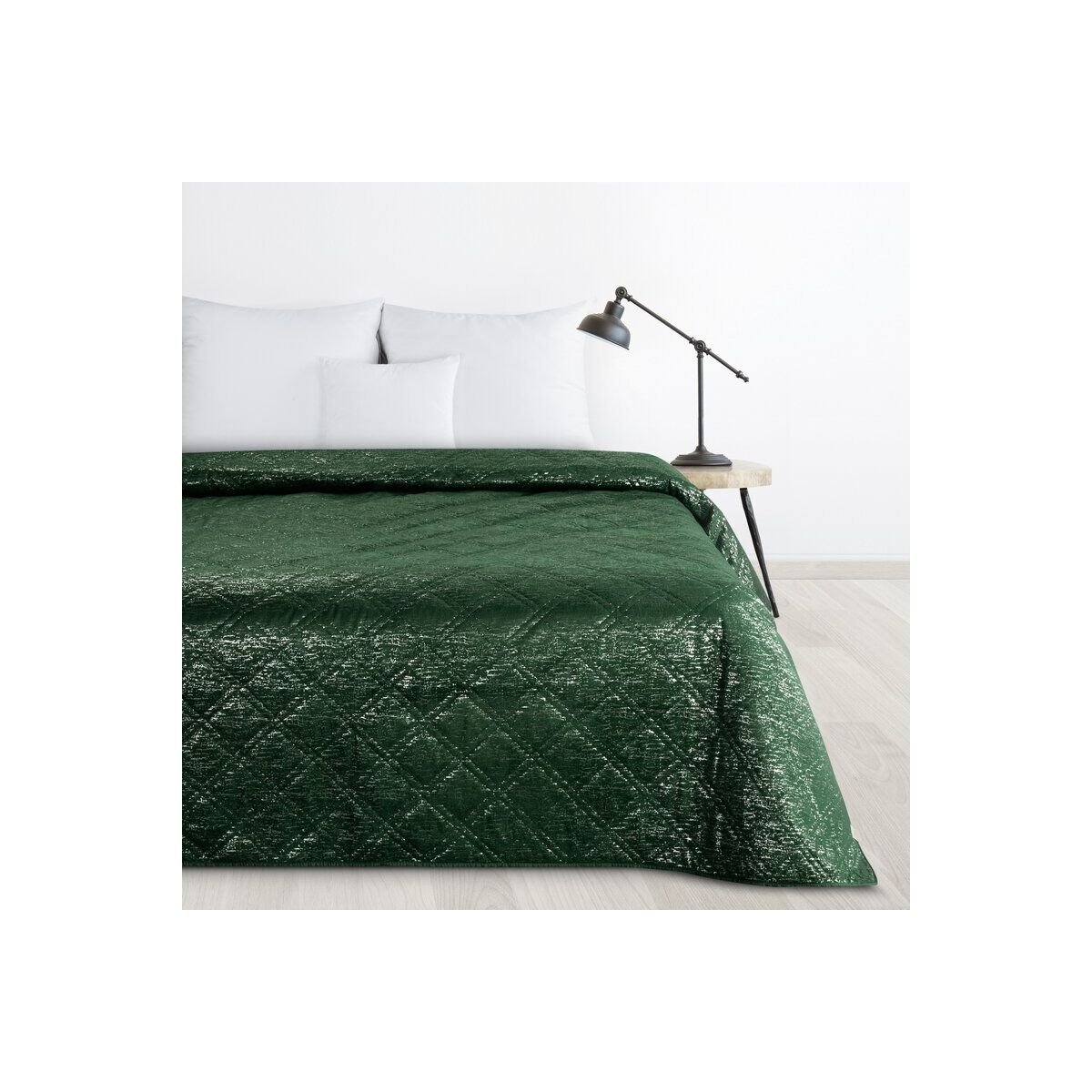 Voodikate D91 Luiz, 170 x 210 cm, roheline